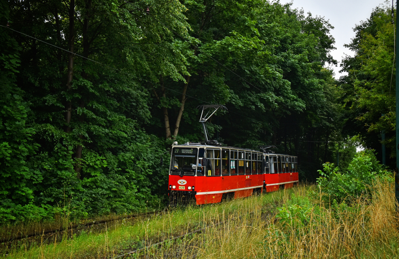 Верхнесилезская агломерация, Konstal 105Na № 420; Верхнесилезская агломерация, Konstal 105Na № 419