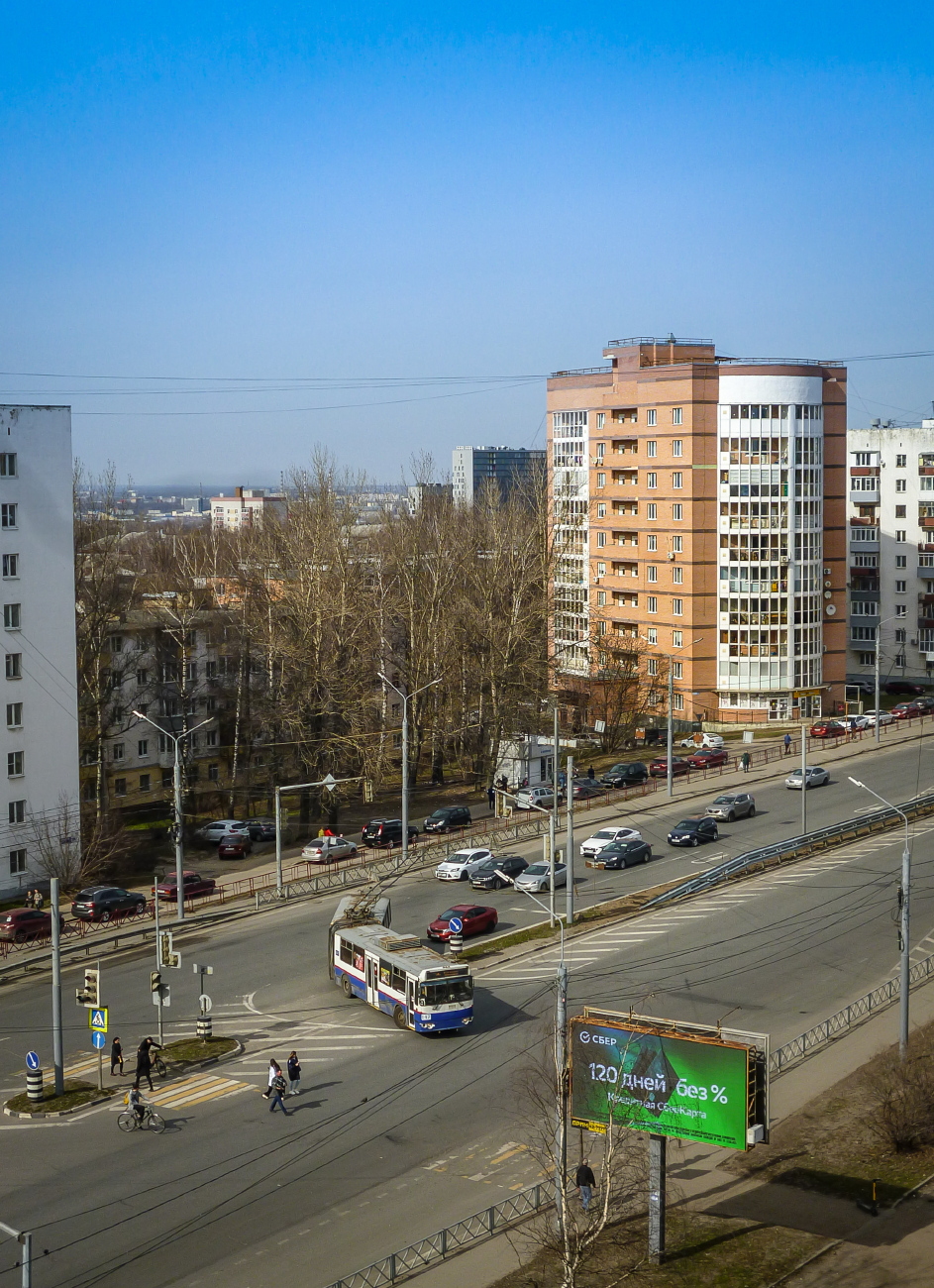 Ярославль — Конечные станции и разворотные кольца — троллейбус