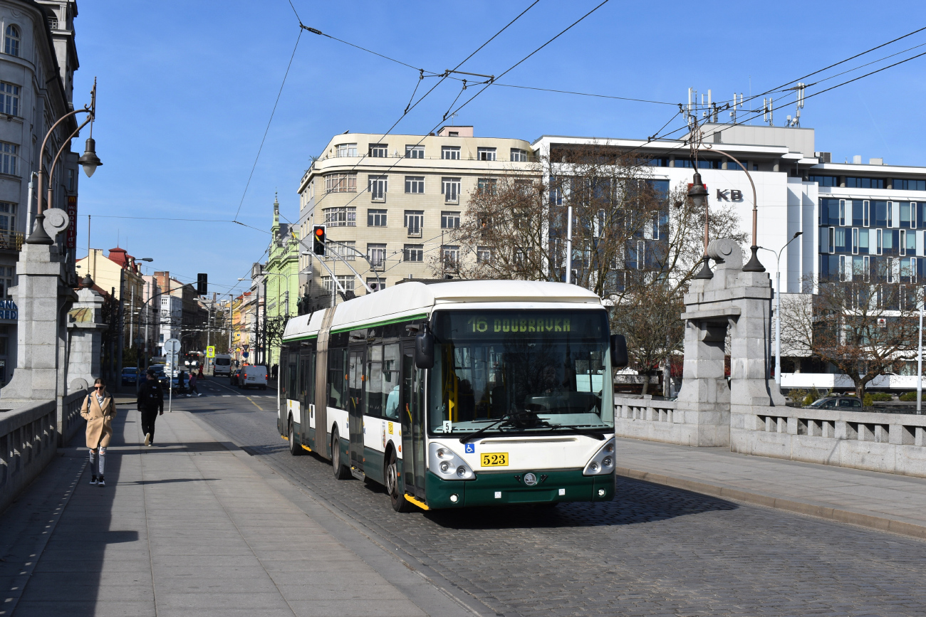 Пльзень, Škoda 25Tr Irisbus Citelis № 523