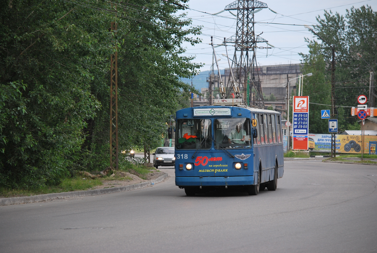 Петрозаводск, ЗиУ-682Г [Г00] № 318
