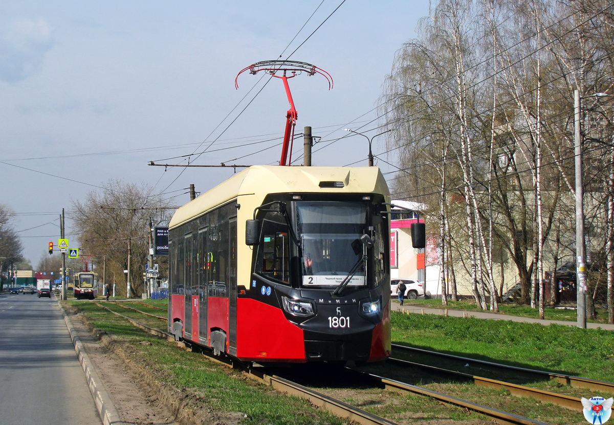 Нижний Новгород, БКМ Т811 «МиНиН» № 1801 Нижний Новгород, БКМ Т811 «МиНиН» № 1801