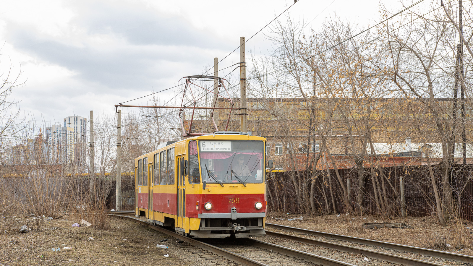 Екатеринбург, Tatra T6B5SU № 768