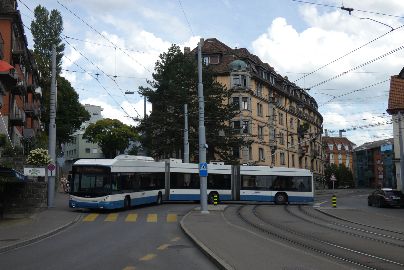 Цюрих, Hess lighTram (BGGT-N2C) № 84