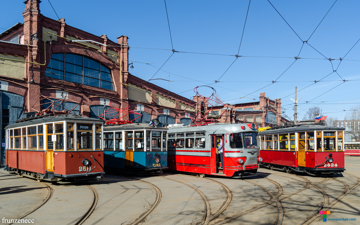 Sanktpēterburga, MS-2 № 2511; Sanktpēterburga — Memorial action "Blockade tram" — 14.04.2023