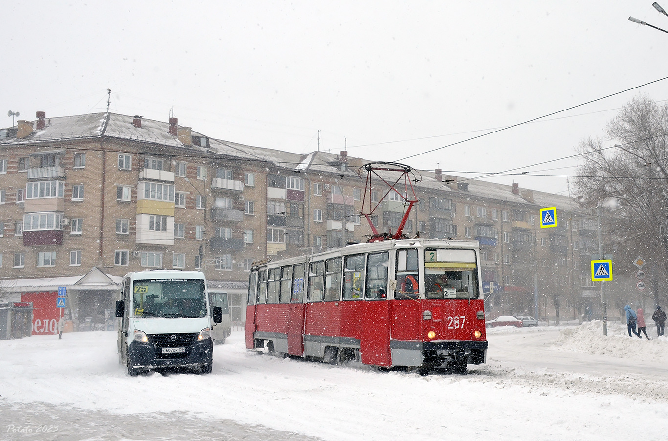 Орск, 71-605 (КТМ-5М3) № 287