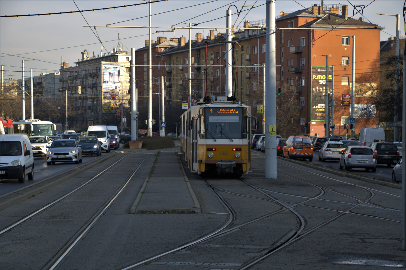 布达佩斯, Tatra T5C5 # 4325