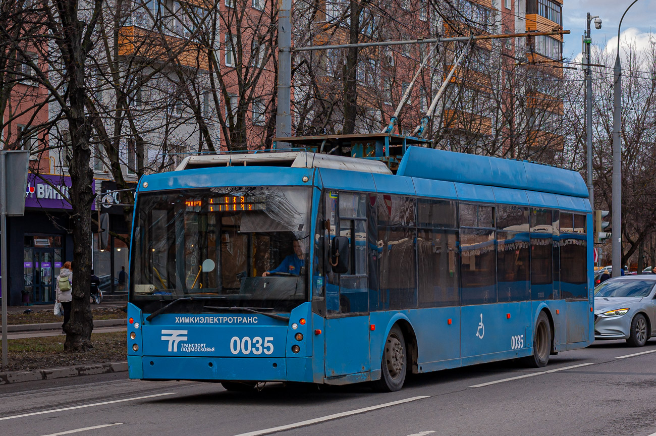 Химки, Тролза-5265.00 «Мегаполис» № 0035