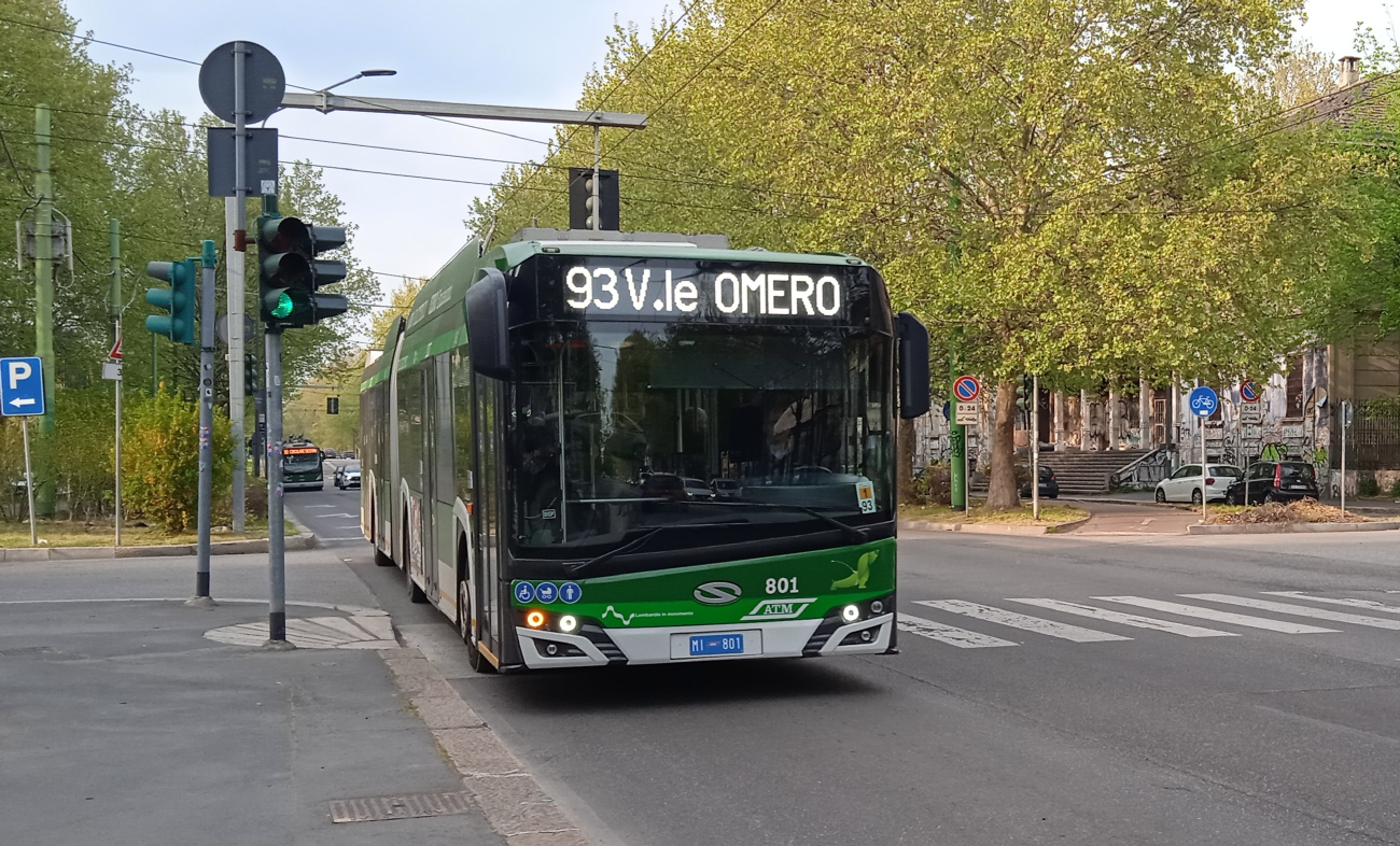 Милан, Solaris Trollino IV 18 Kiepe № 801