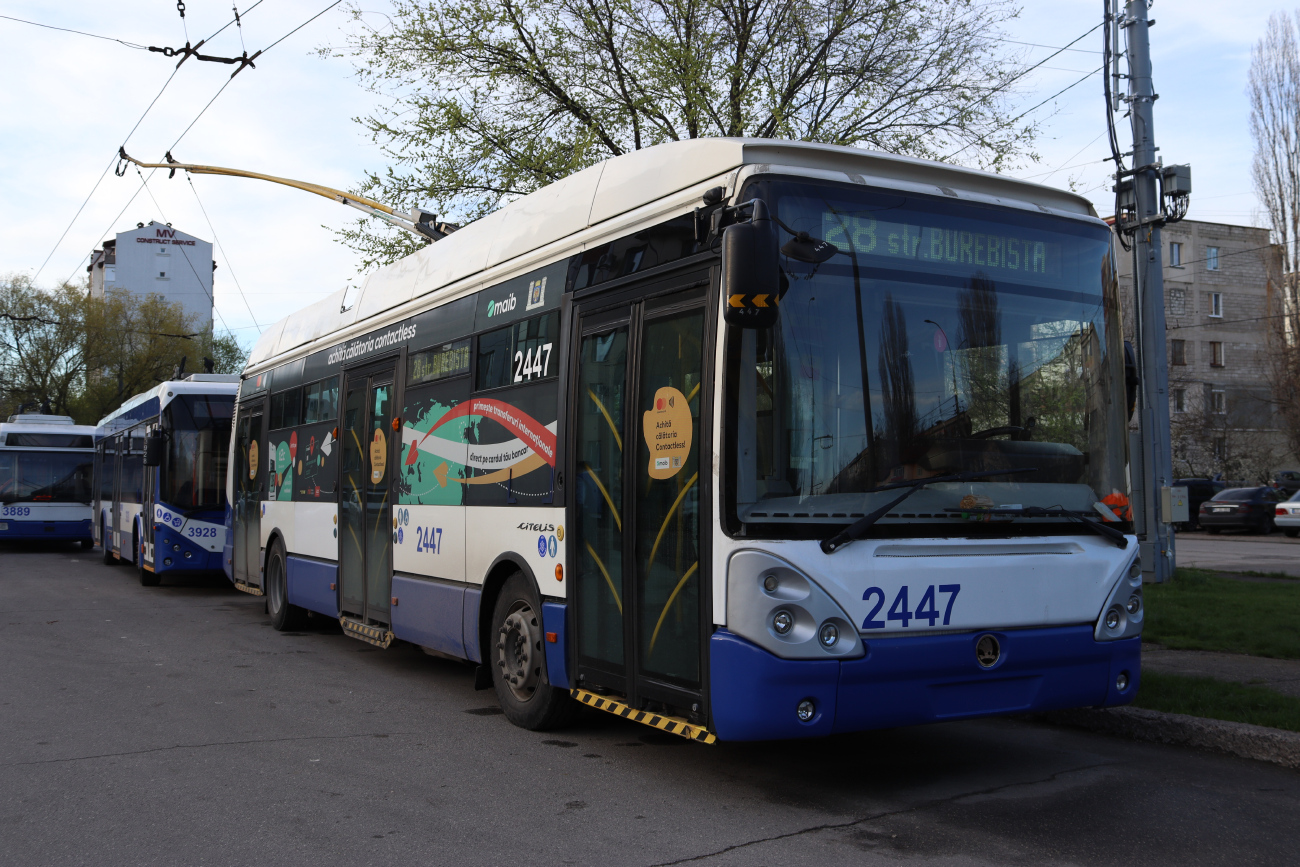 Кишинёв, Škoda 24Tr Irisbus Citelis № 2447