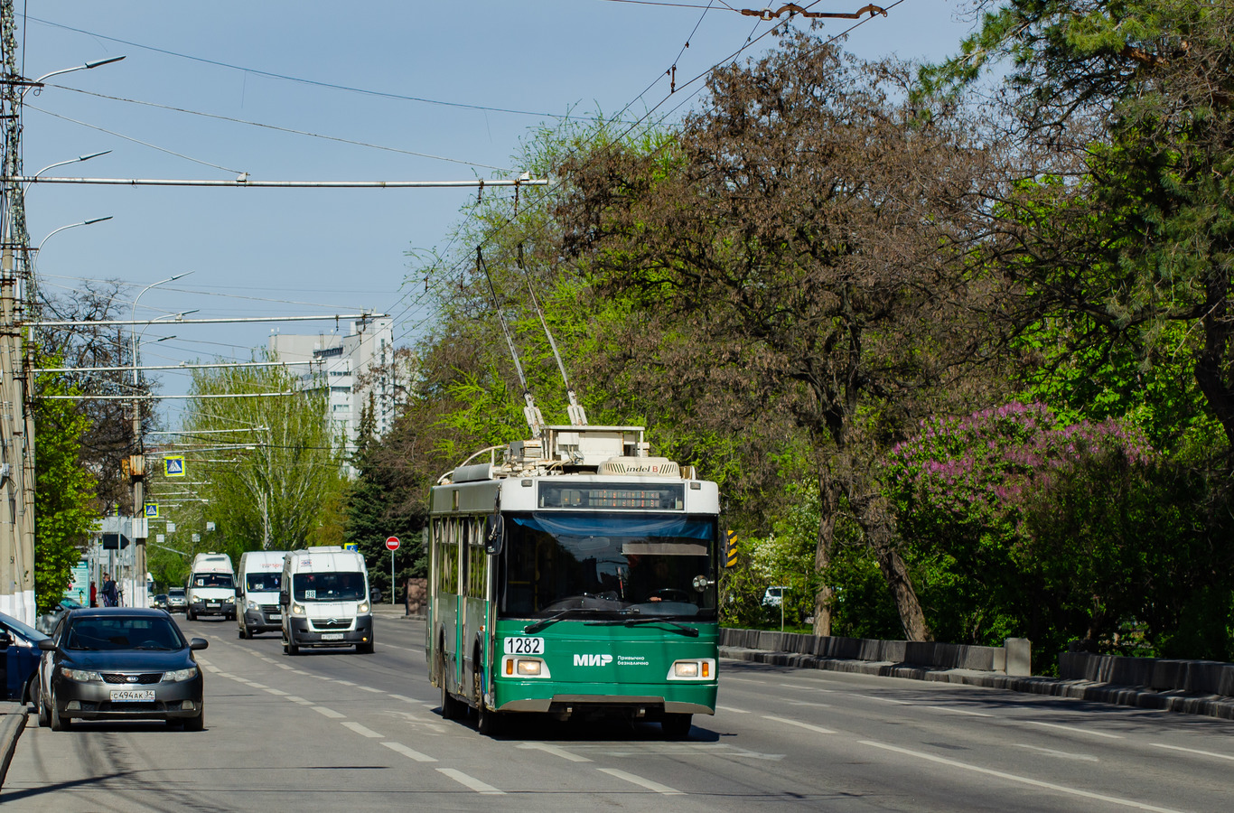 Волгоград, Тролза-5275.03 «Оптима» № 1282