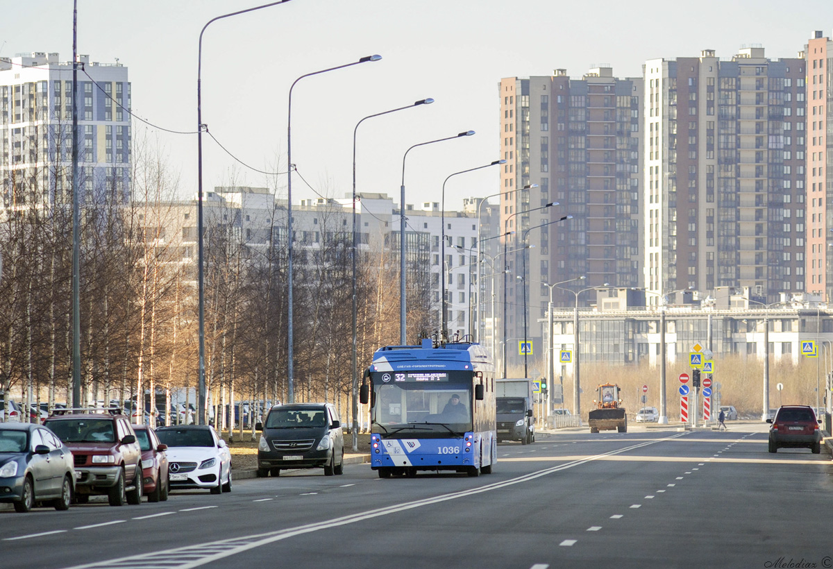 Saint-Petersburg, Trolza-5265.08 “Megapolis” № 1036