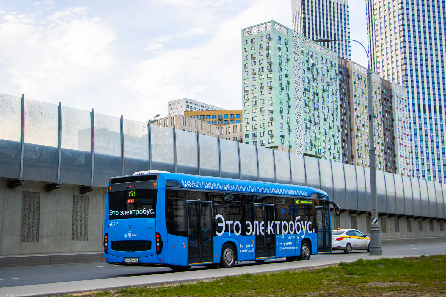 Москва, КАМАЗ-6282 № 411418