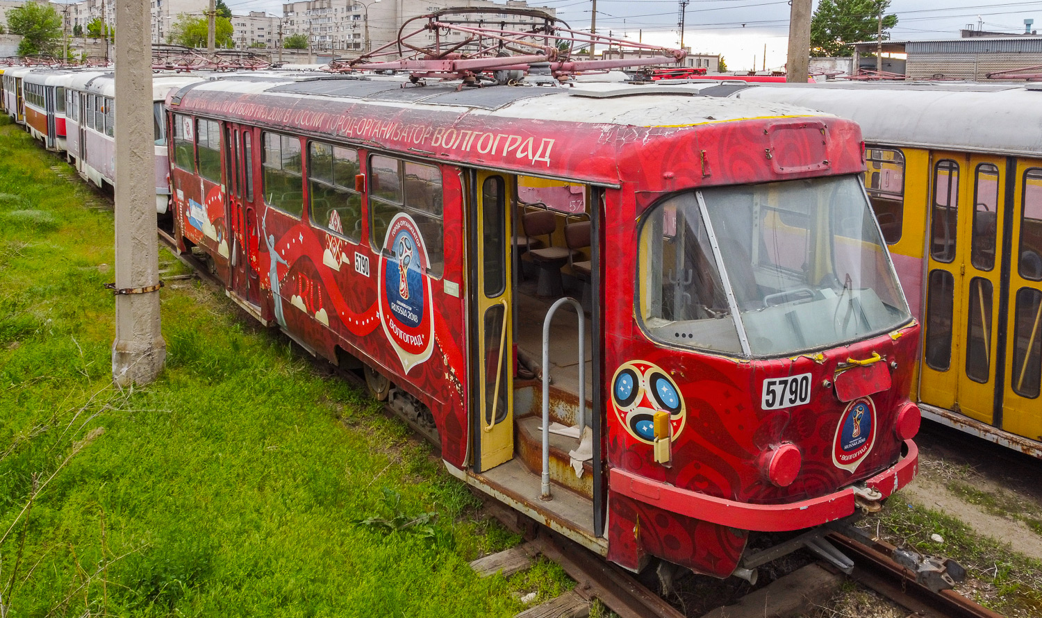 Волгоград, Tatra T3SU № 5790