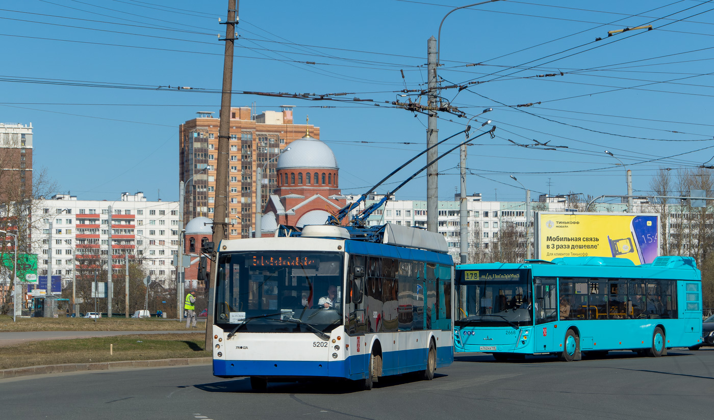Санкт-Петербург, Тролза-5265.00 «Мегаполис» № 5202