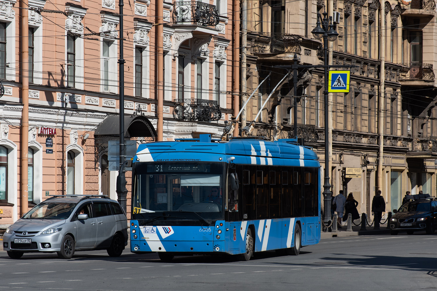 Санкт-Петербург, Тролза-5265.02 «Мегаполис» № 6005