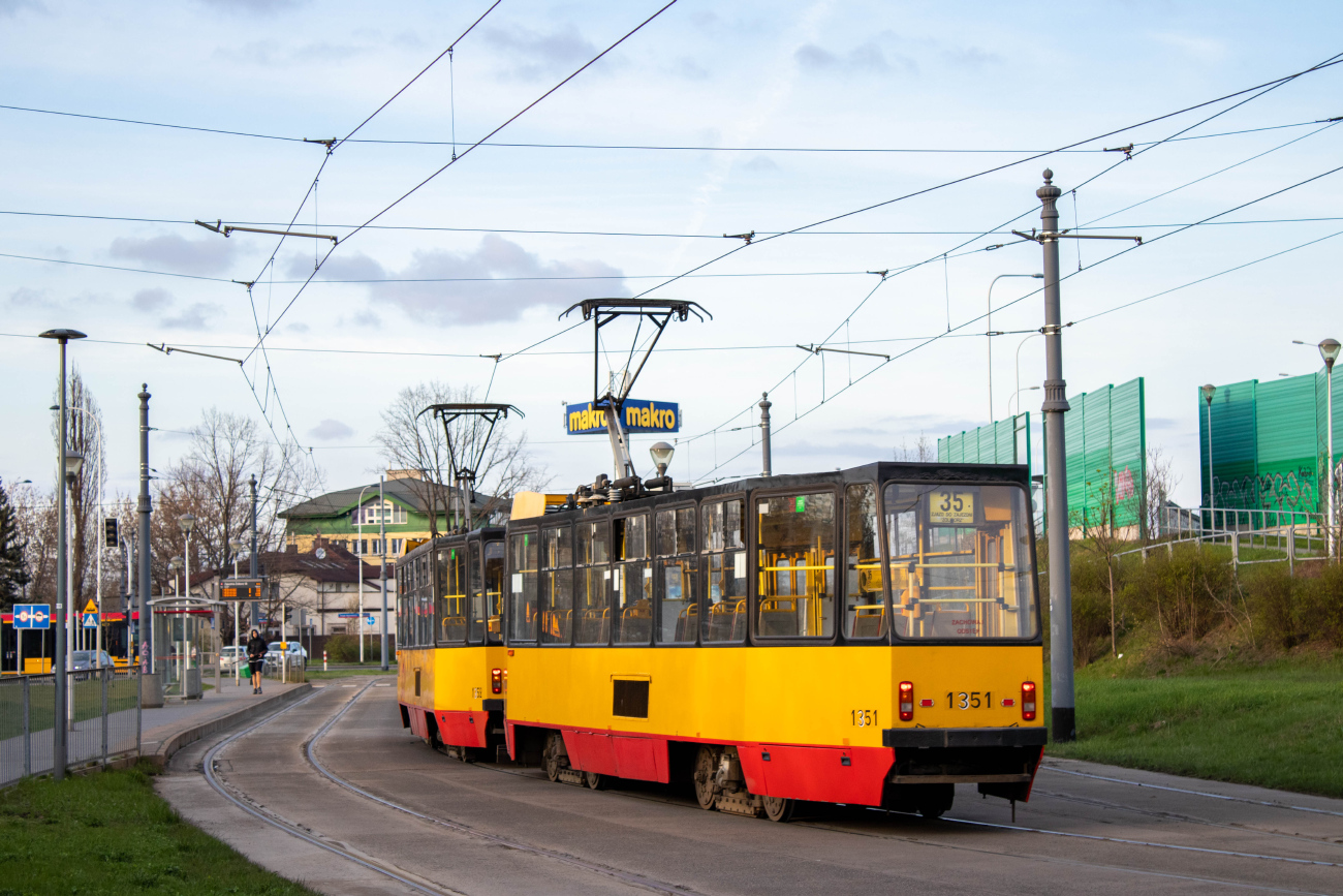 Varsovie, Konstal 105Na N°. 1352