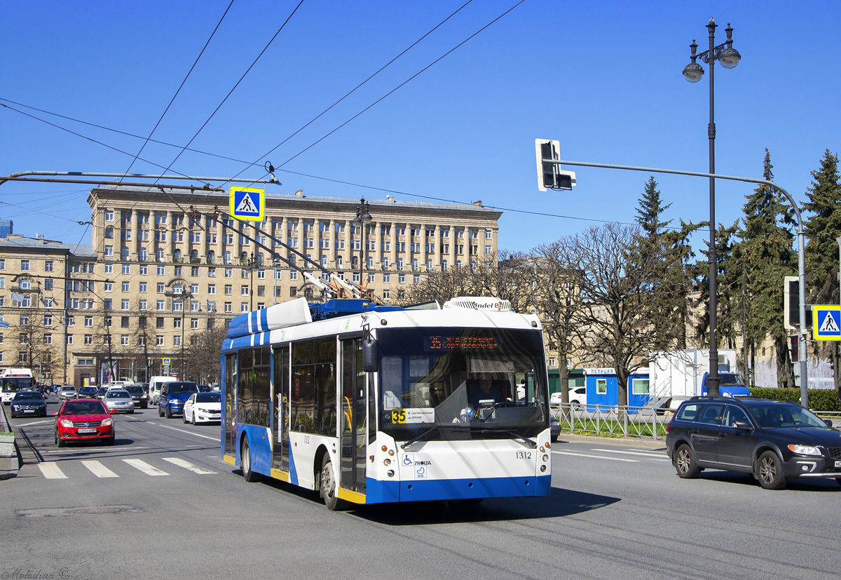Санкт-Петербург, Тролза-5265.00 «Мегаполис» № 1312