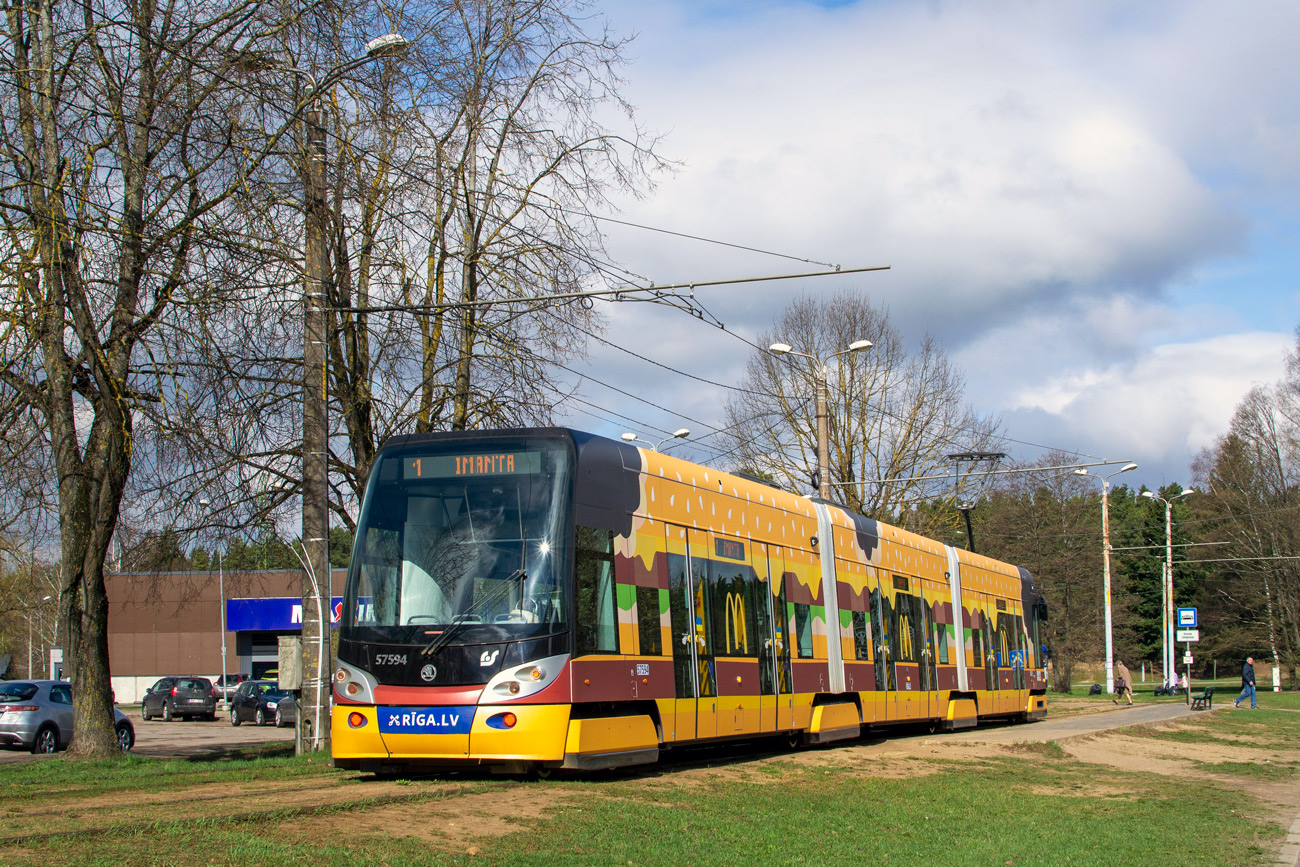 Рига, Škoda 15T2 ForCity Alfa Riga № 57594