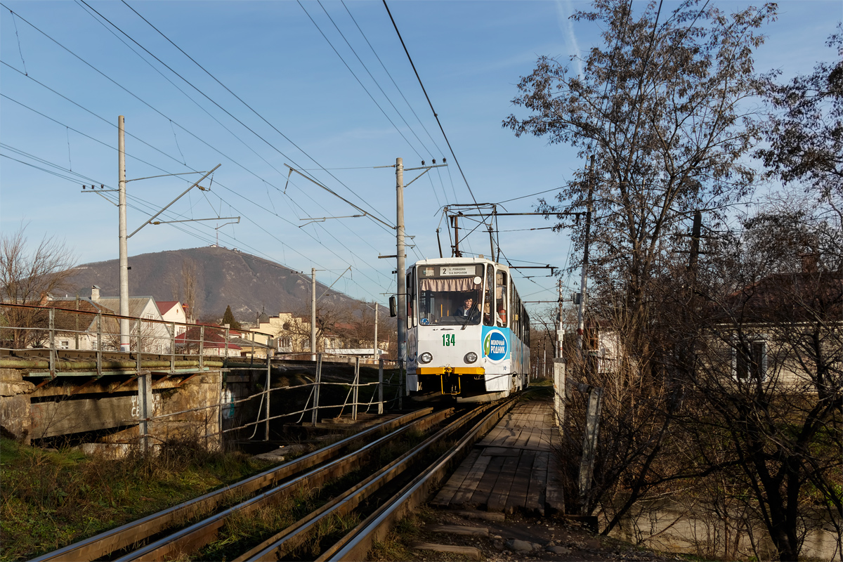 Pyatigorsk, Tatra KT4SU # 134