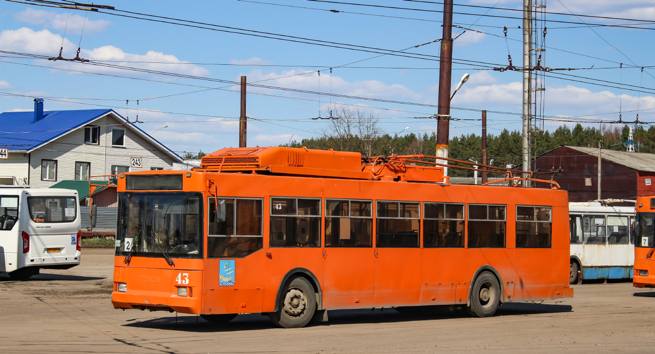 Kostroma, Trolza-5275.05 “Optima” (KR MTrZ) Nr. 43