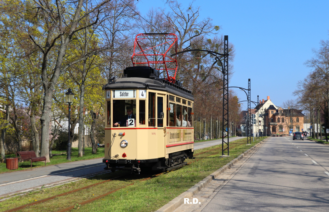 Naumburg, Lindner/SSW 2-axle motor car # 17