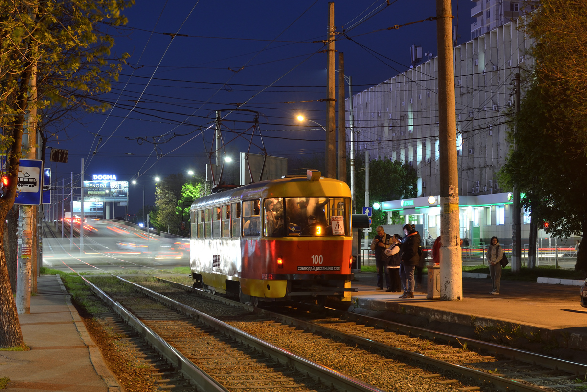 Краснодар, Tatra T3SU № 100