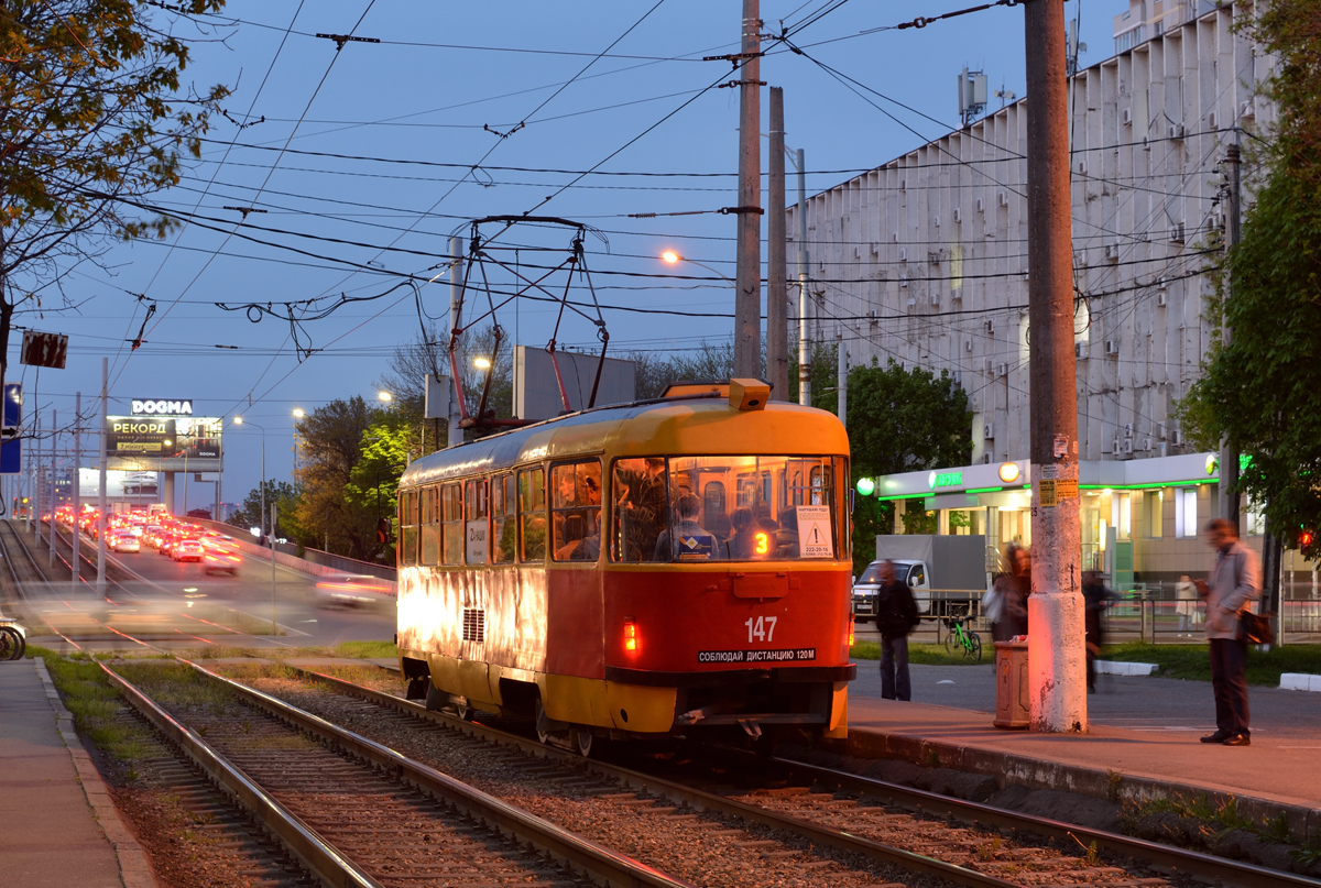 Краснодар, Tatra T3SU № 147