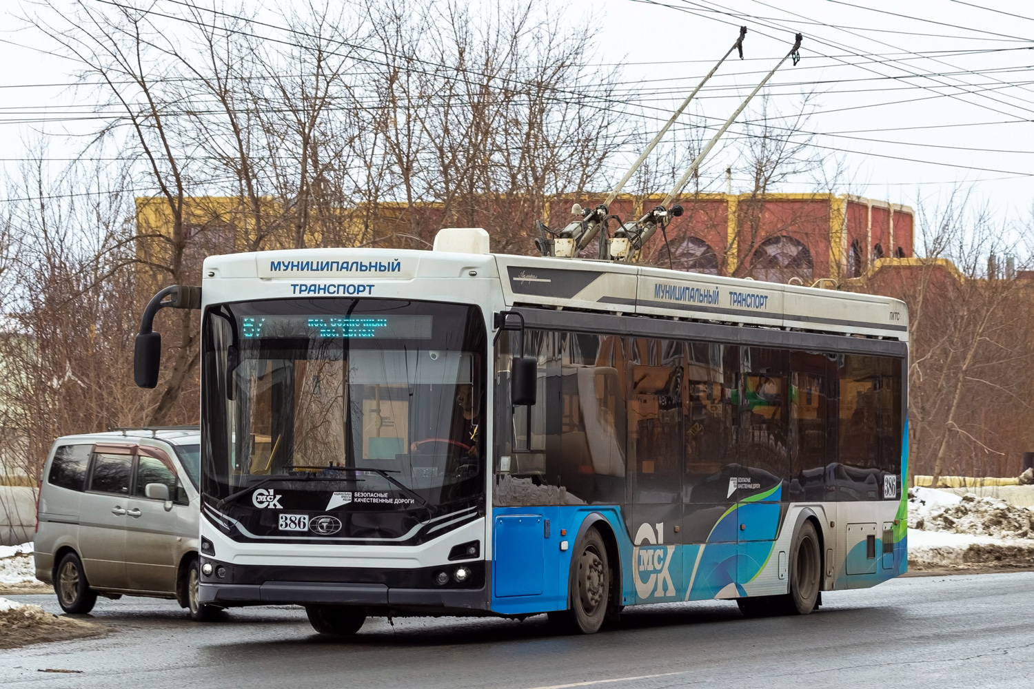 Омск, ПКТС-6281.00 «Адмирал» № 386