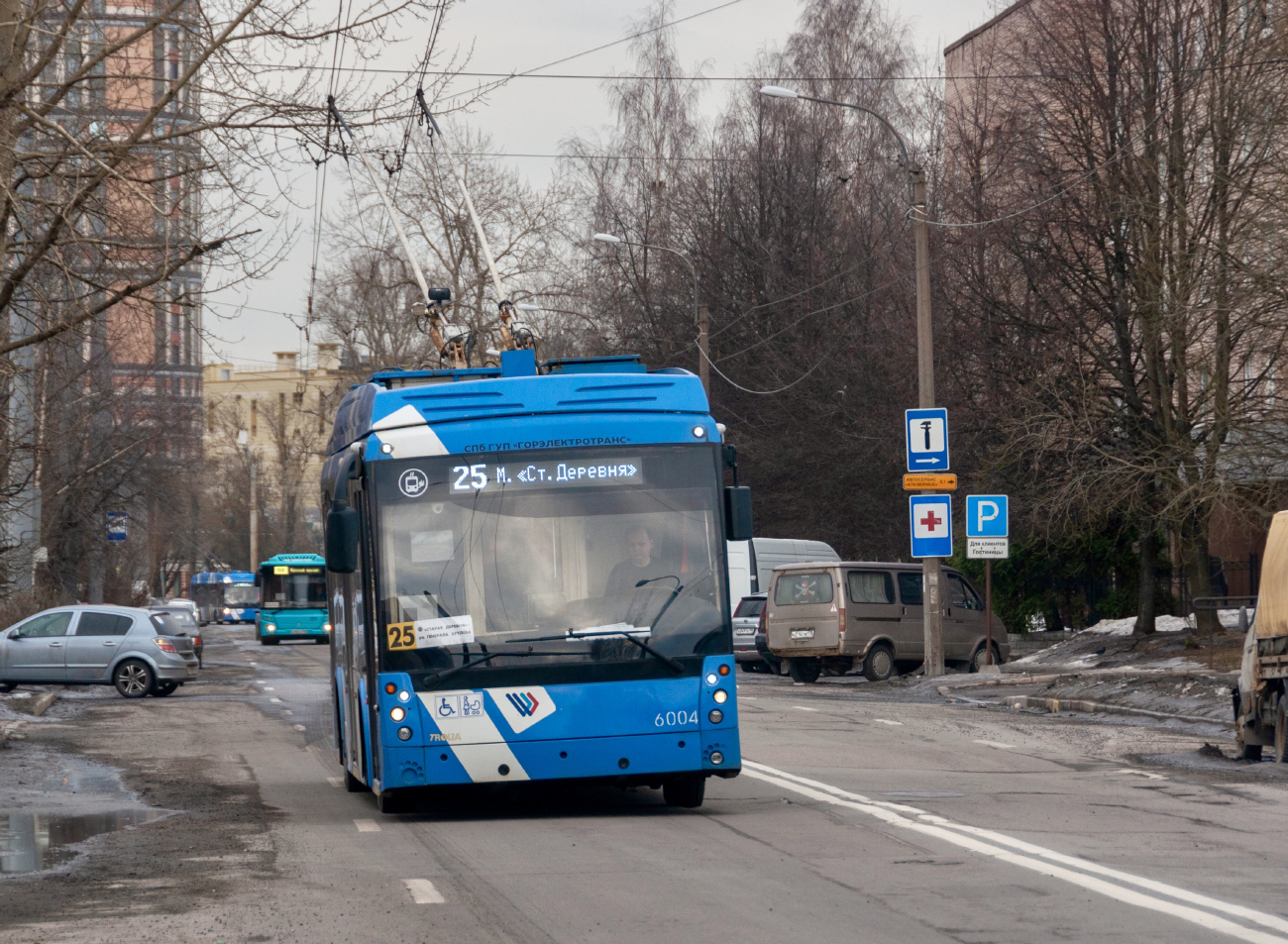 Санкт-Петербург, Тролза-5265.02 «Мегаполис» № 6004