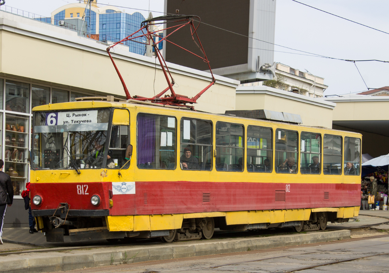Ростов-на-Дону, Tatra T6B5SU № 812