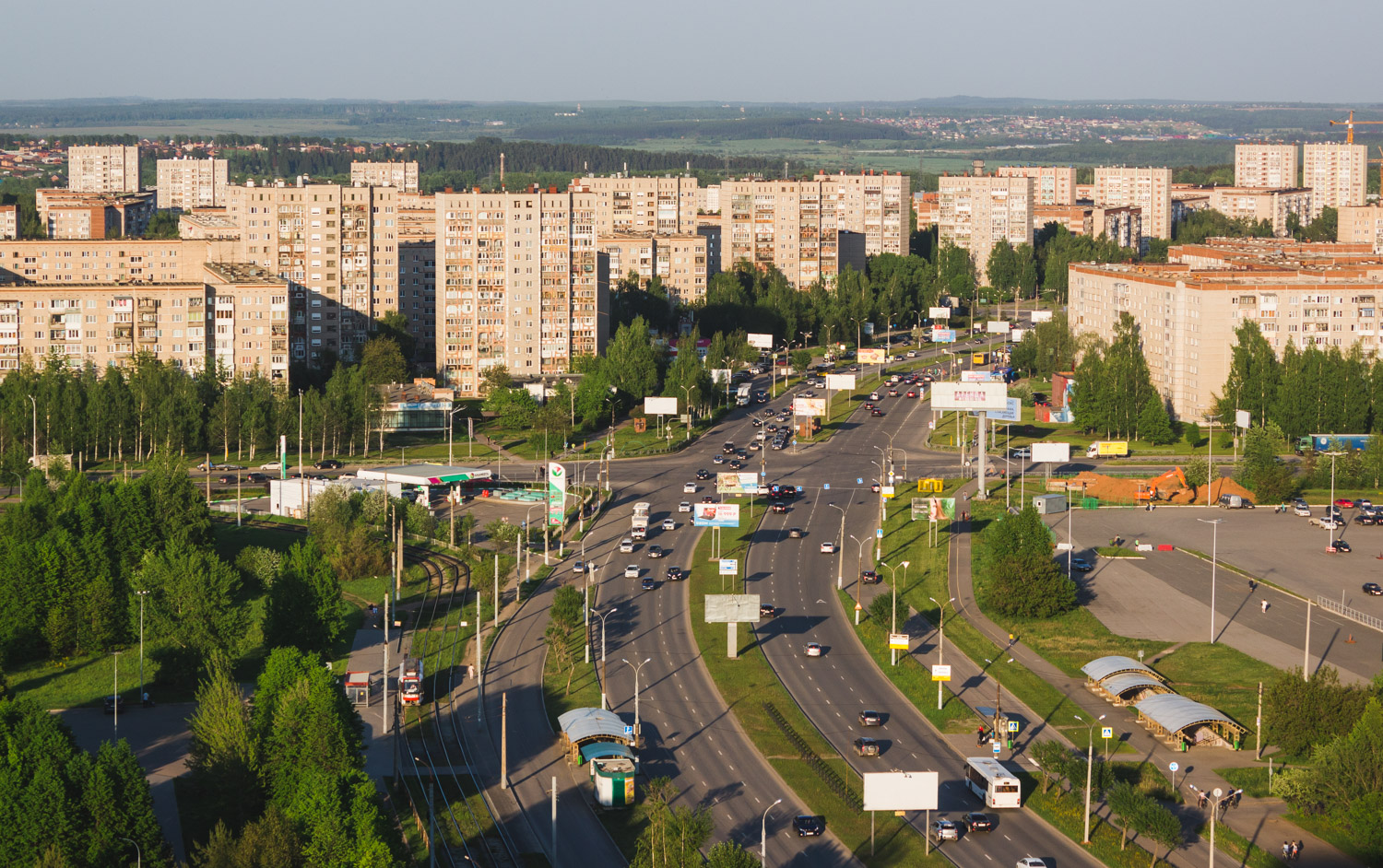 Ижевск — Линии электротранспорта