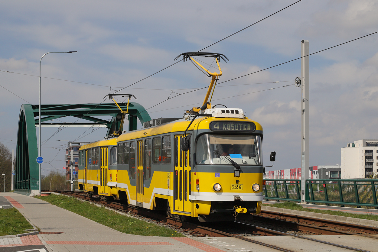 Plzeň, Tatra T3R.PLF № 326