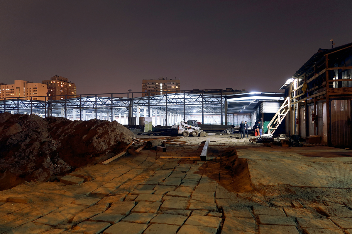 Maskva — Reconstruction of the Apakov tramway depot; Maskva — Tram depots: [1] Apakova