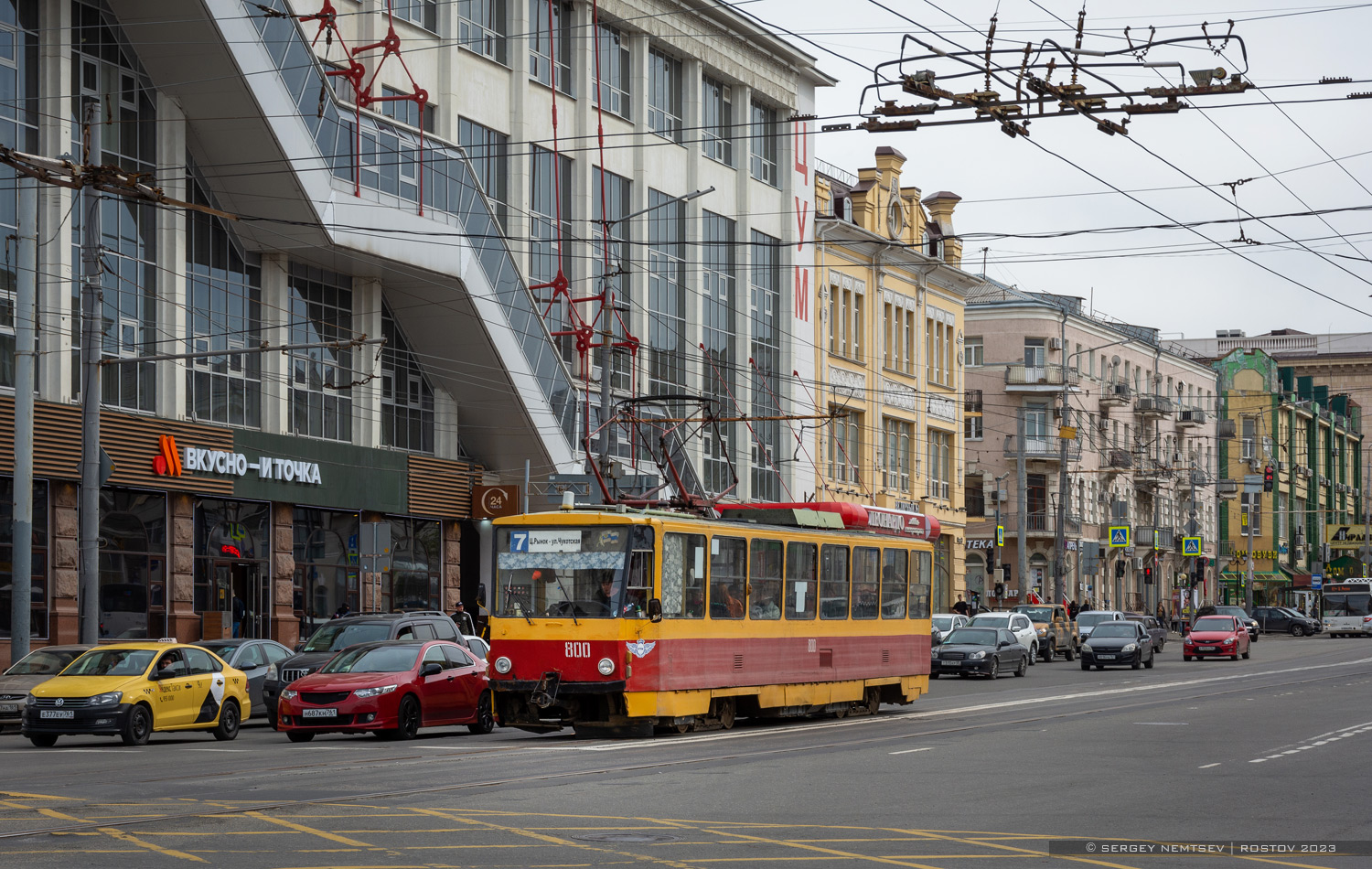 Ростов-на-Дону, Tatra T6B5SU № 800
