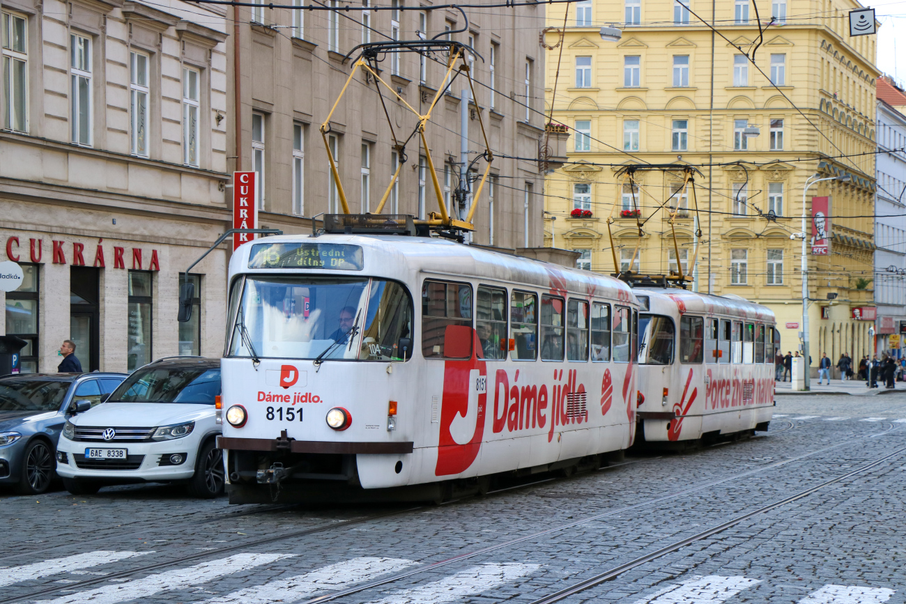Прага, Tatra T3R.PV № 8151