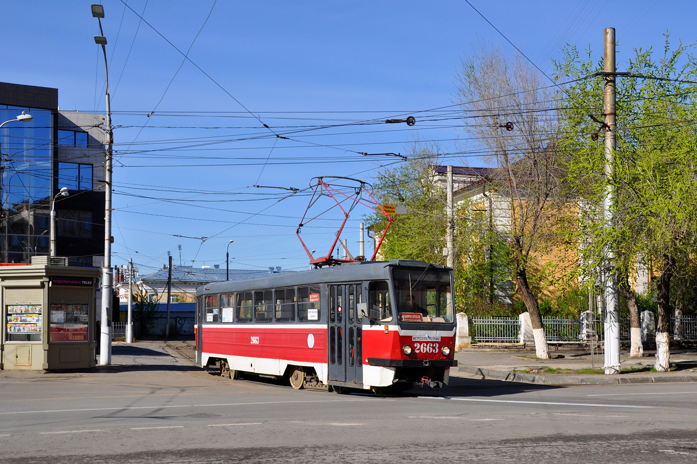 Volgograd, Tatra T3SU mod. VZSM № 2663