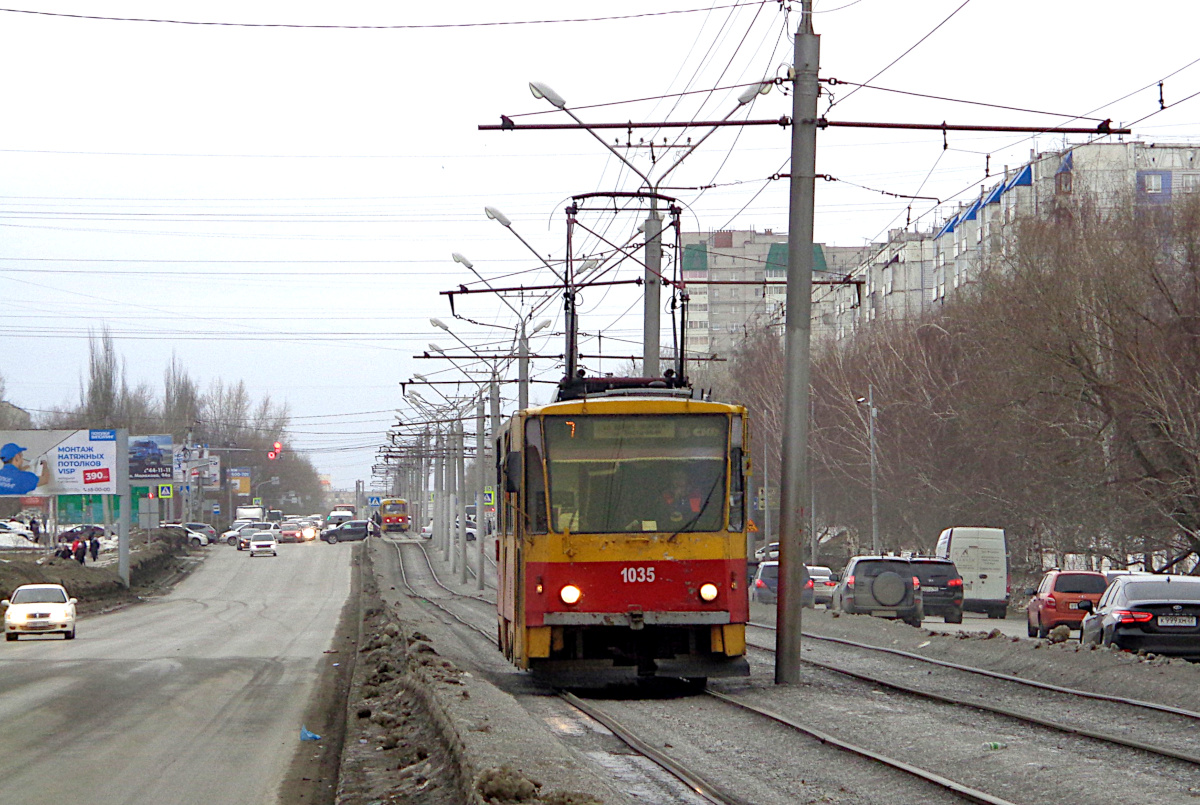 Барнаул, Tatra T6B5SU № 1035
