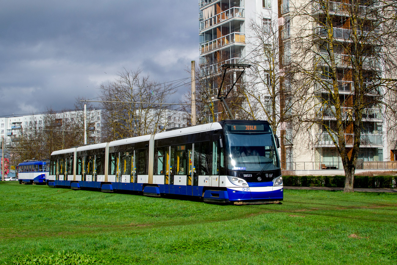 Рига, Škoda 15T2А ForCity Alfa Riga № 58523