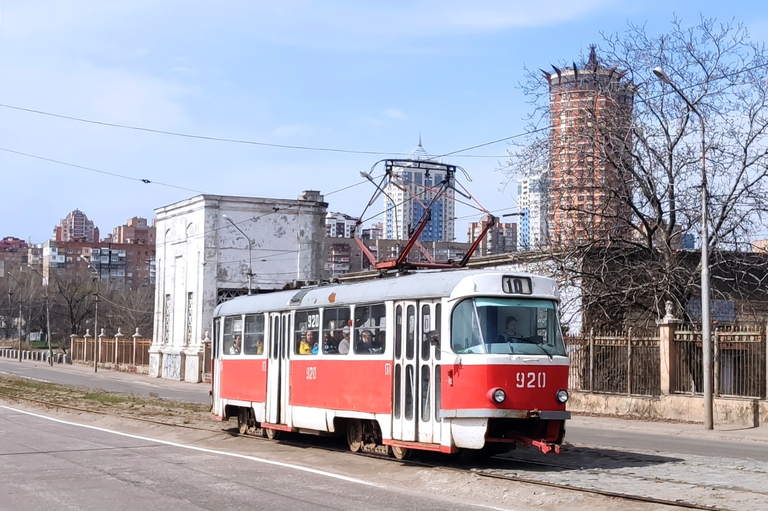 Donetsk, Tatra T3SU # 920