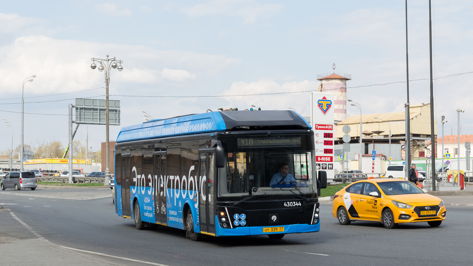 Moscow, LiAZ-6274 # 430344 Moscow, LiAZ-6274 # 430344