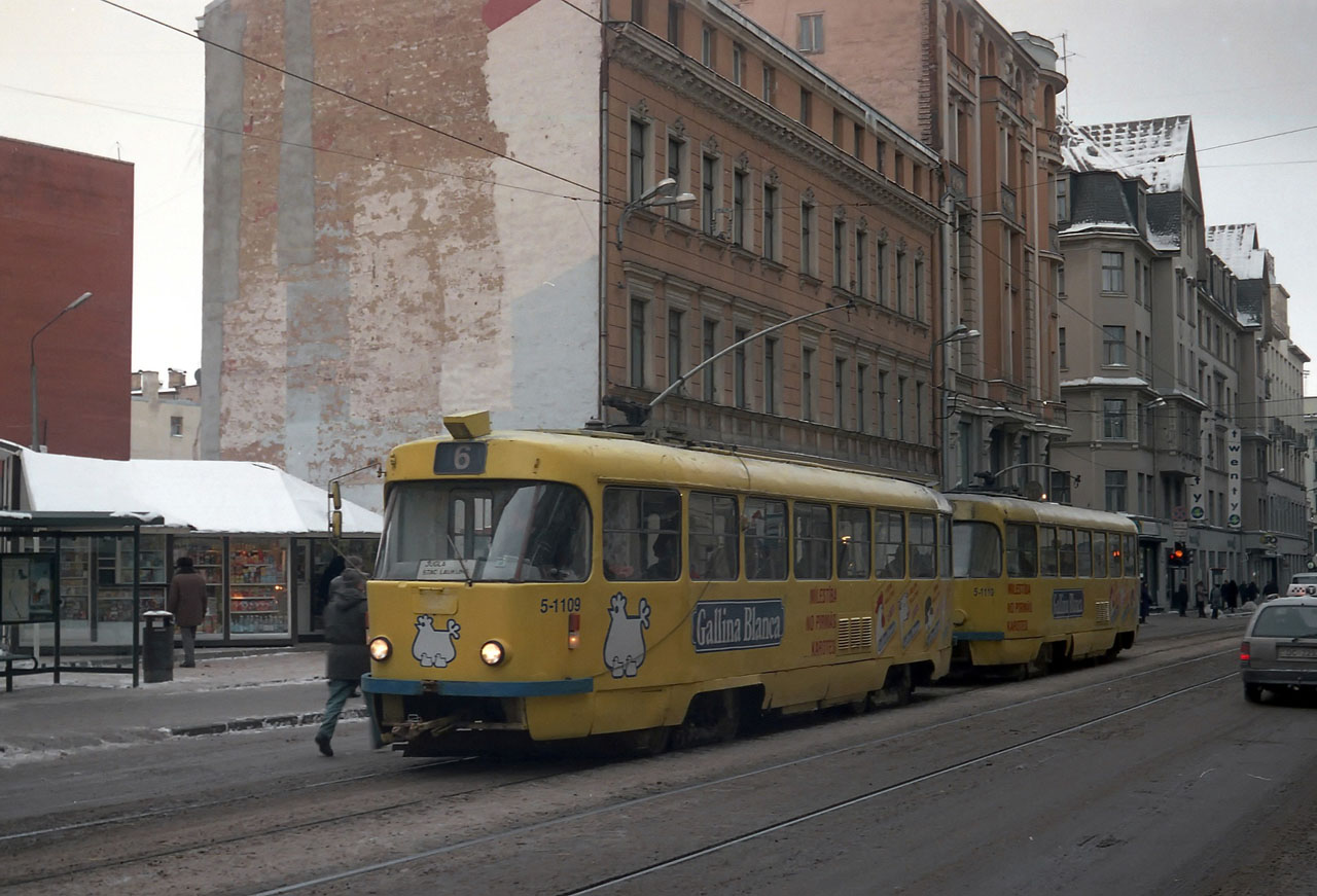 Рига, Tatra T3SU № 5-1109