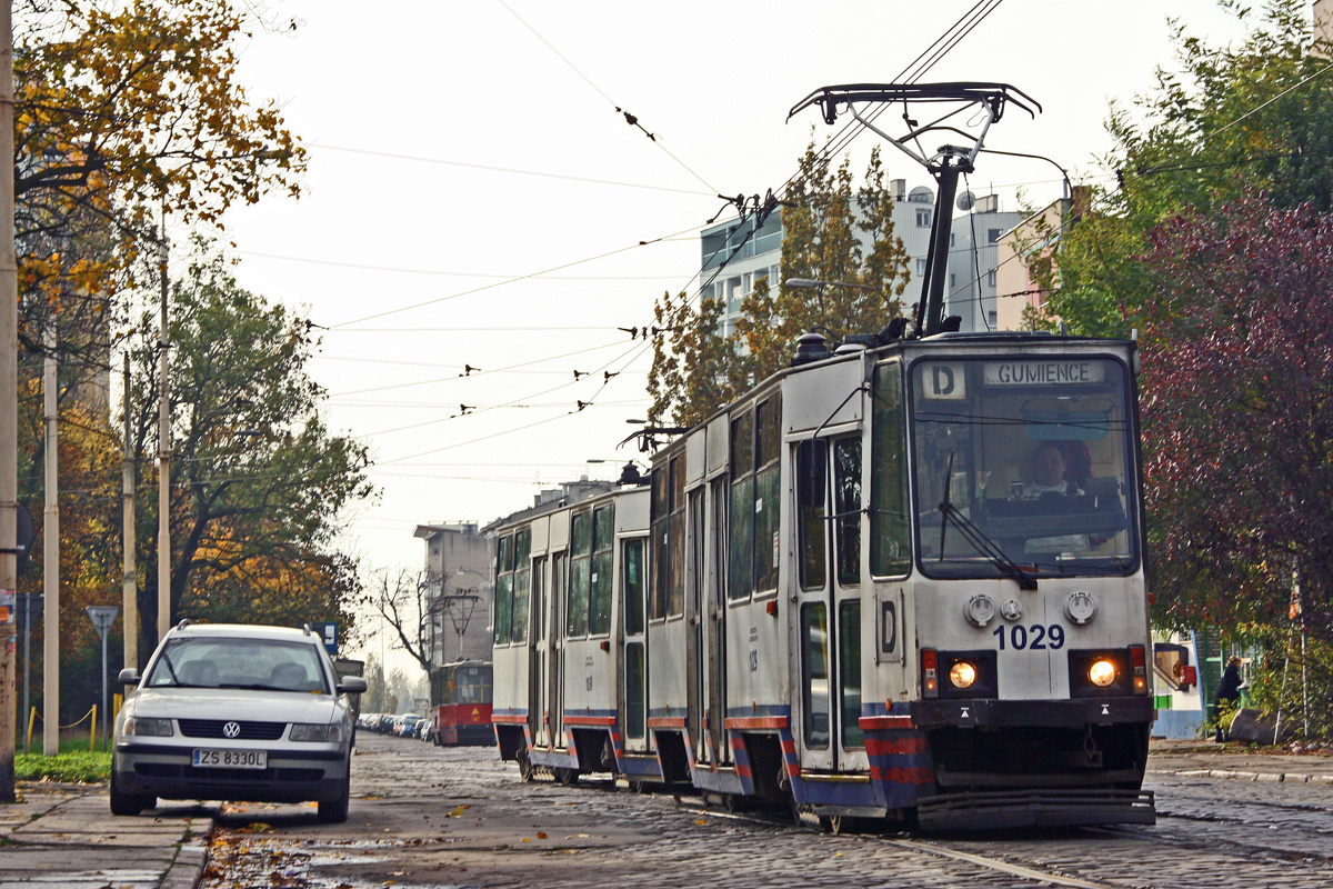 Щецин, Konstal 105N № 1029