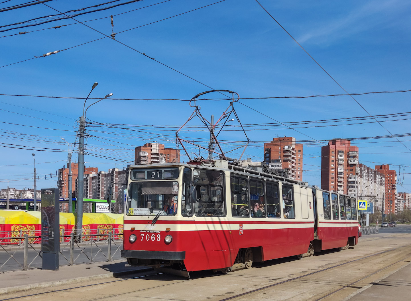 Санкт-Петербург, ЛВС-86К № 7063