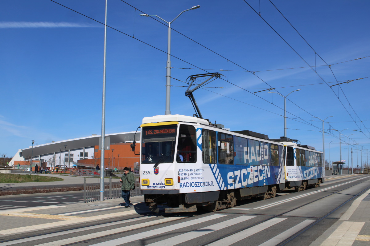 Szczecin, Tatra T6A2M Nr. 235