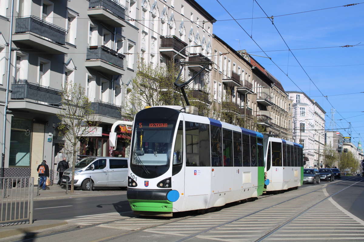 Щецин, Modertrans Moderus Alfa (105N/S/HF/09) № 501