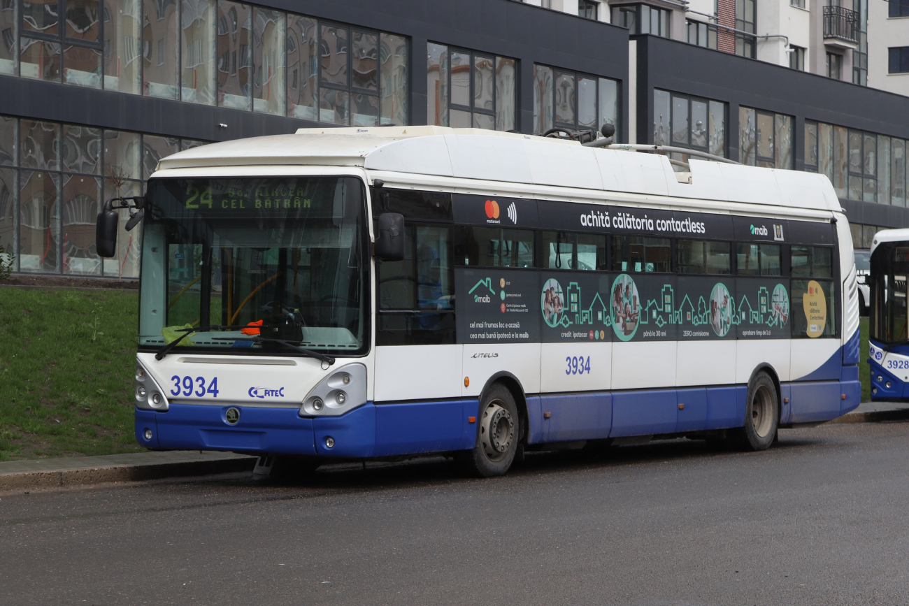 Кишинёв, Škoda 24Tr Irisbus Citelis № 3934