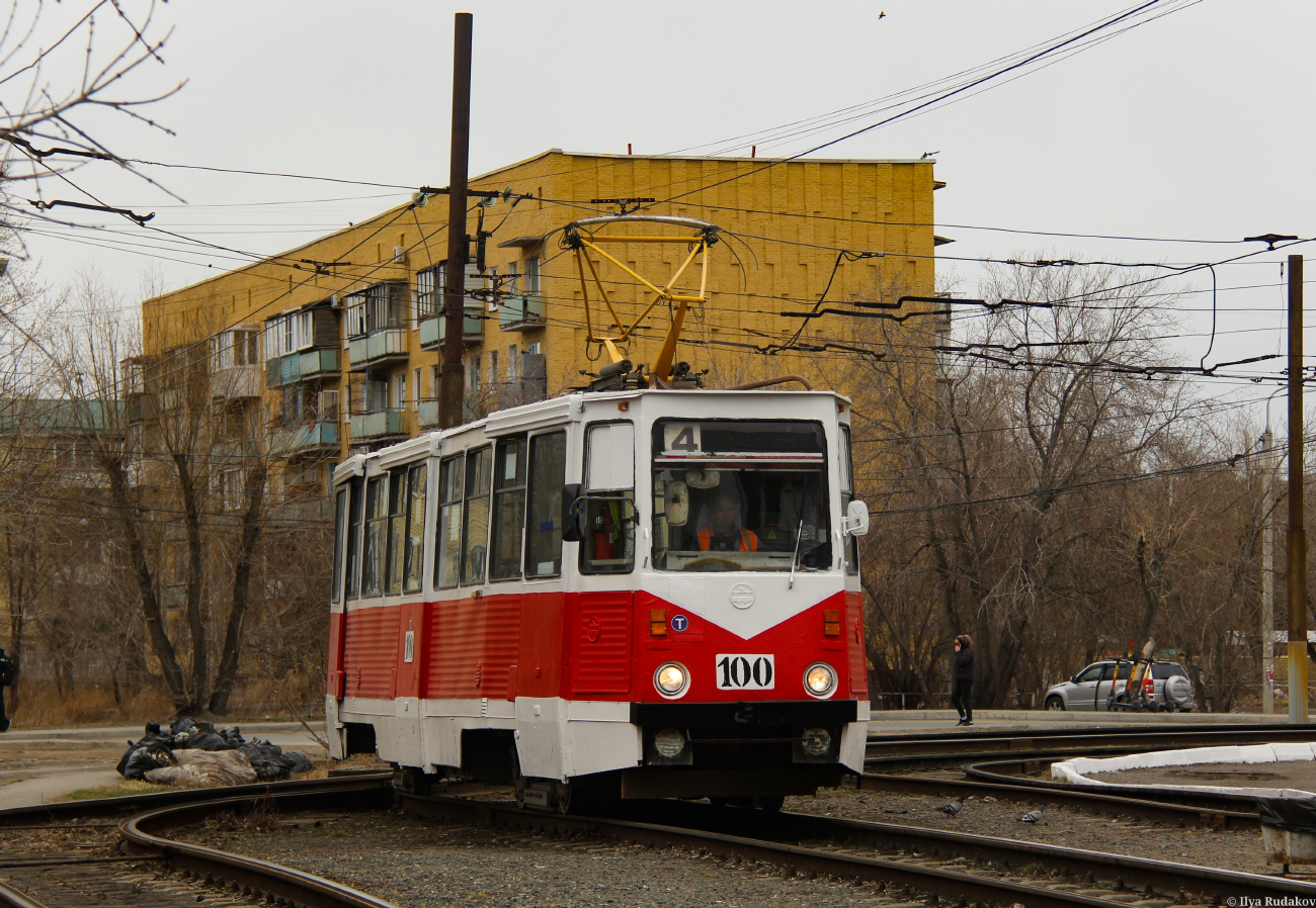 Омск, 71-605 (КТМ-5М3) № 100