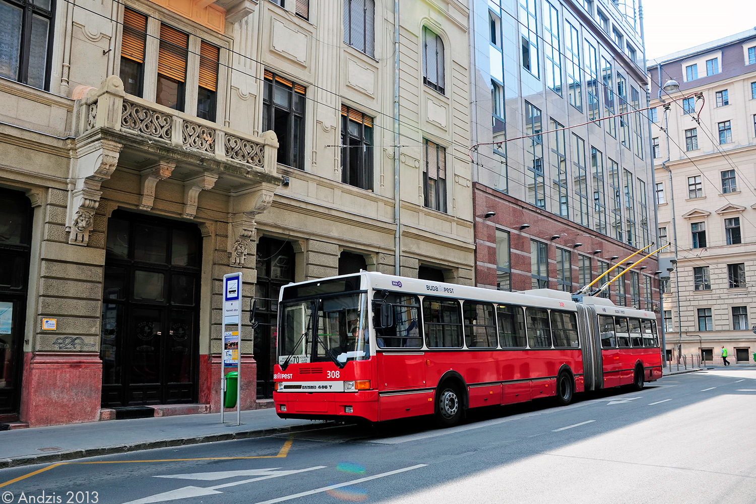 Будапешт, Ikarus 435.81F № 308