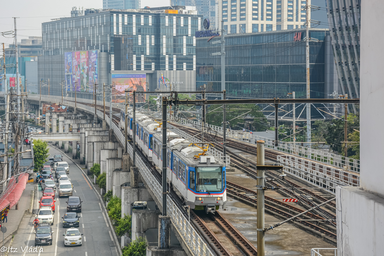 Manila, Tatra RT8D5M № 3009; Manila — MTR-3 || Metrostar