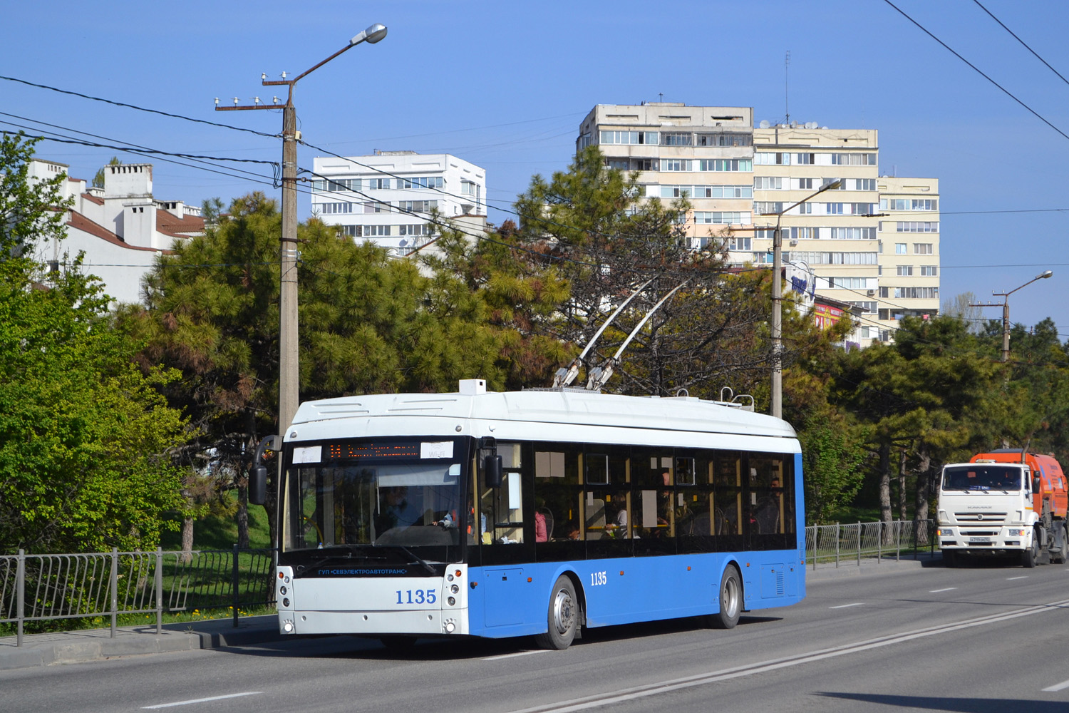 Севастополь, Тролза-5265.02 «Мегаполис» № 1135